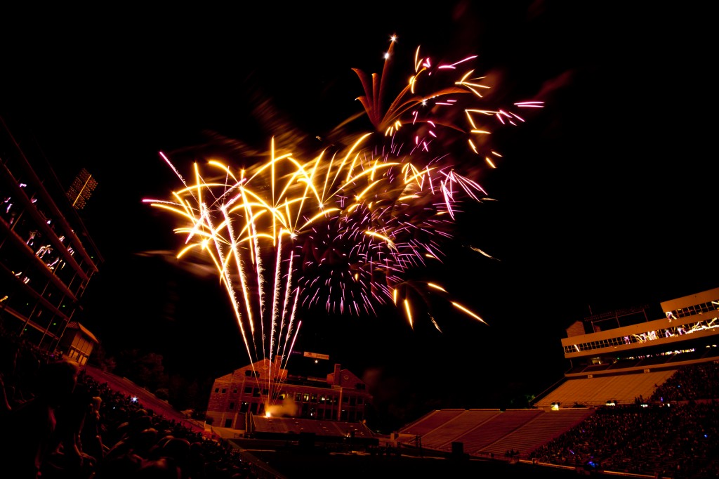 July 4th Fireworks in Boulder, CO