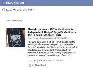 Magento Displaying HTML for Facebook